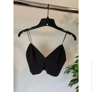Black Crop Top